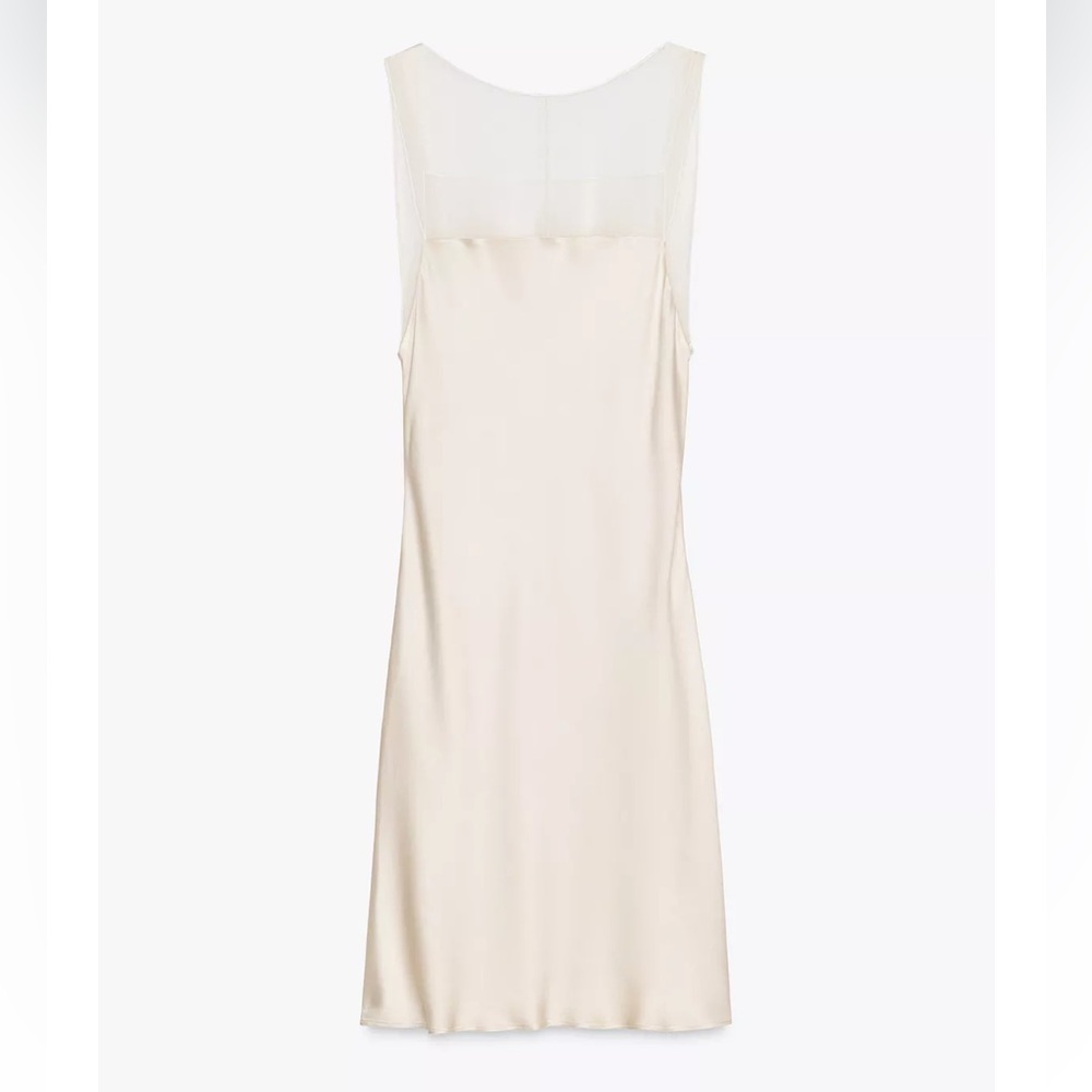 ZARA Limited Edition Satin Tulle Dress